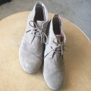 {Toms} Tan Anckie Boots